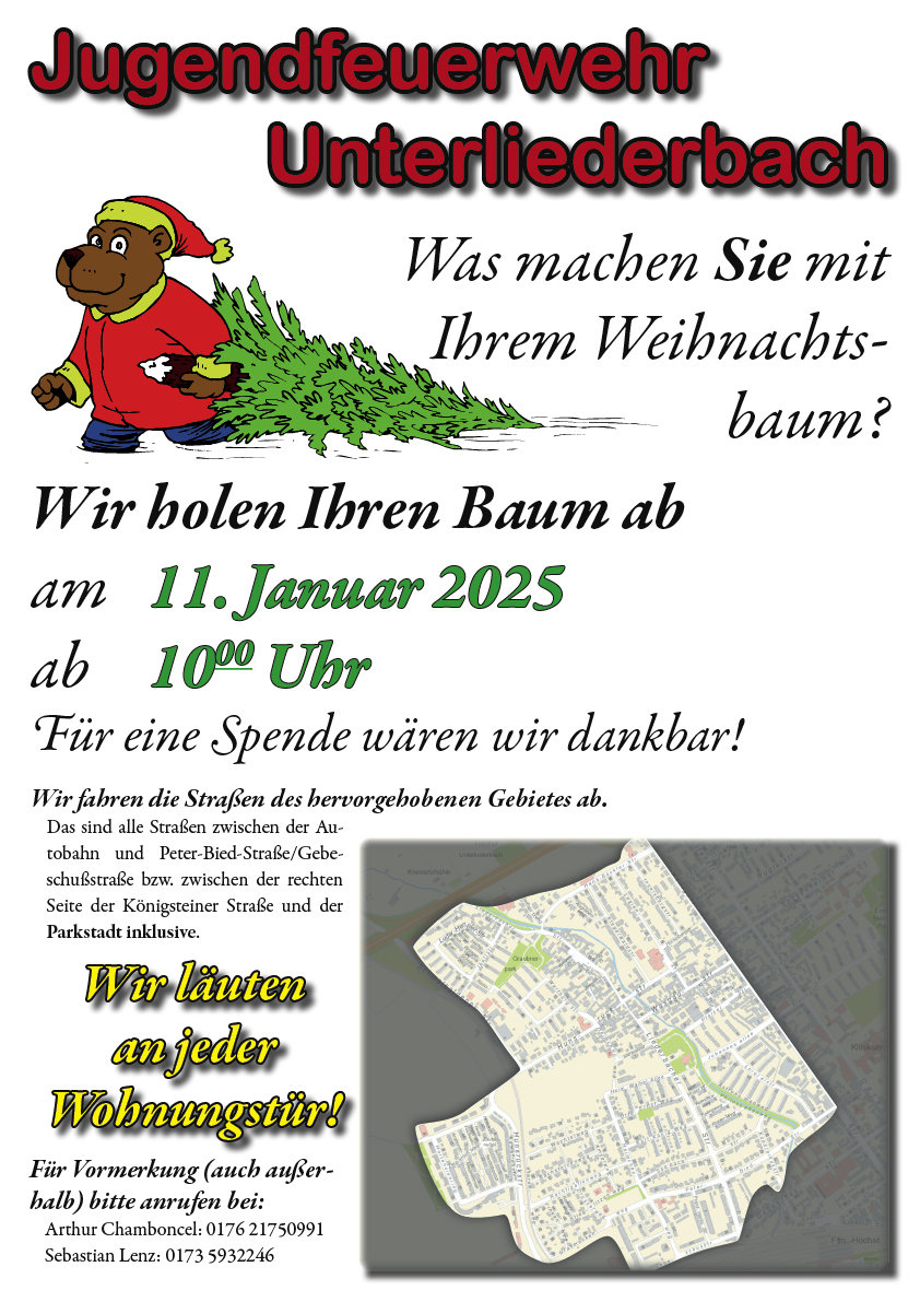 Weihnachtsbaumaktion 2025