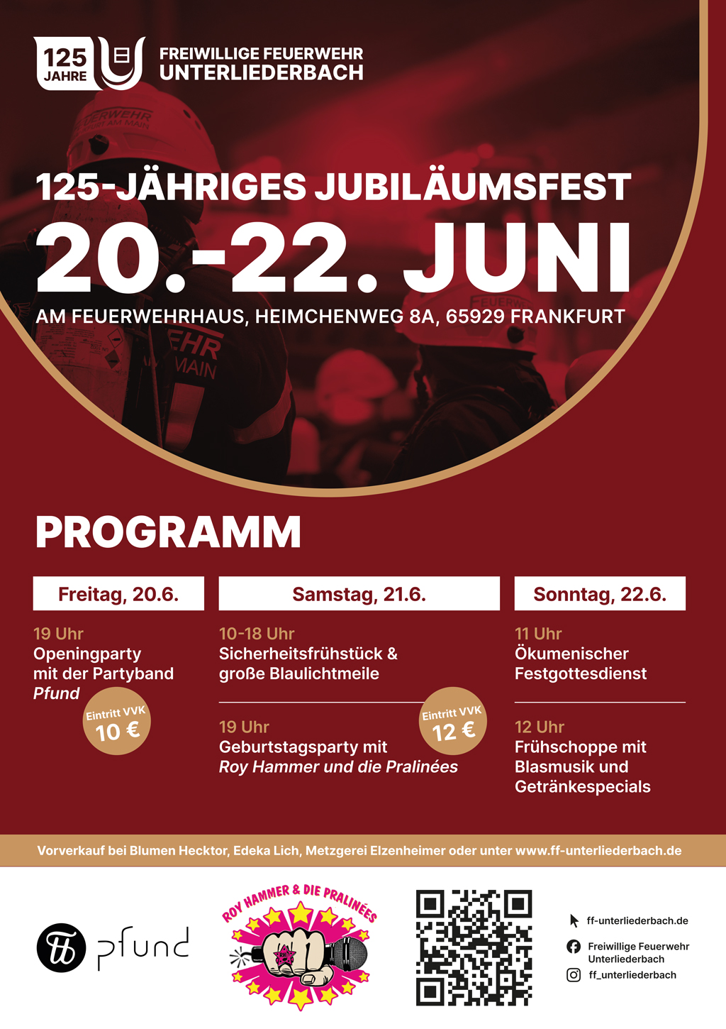 125-jähriges Jubiläumsfest